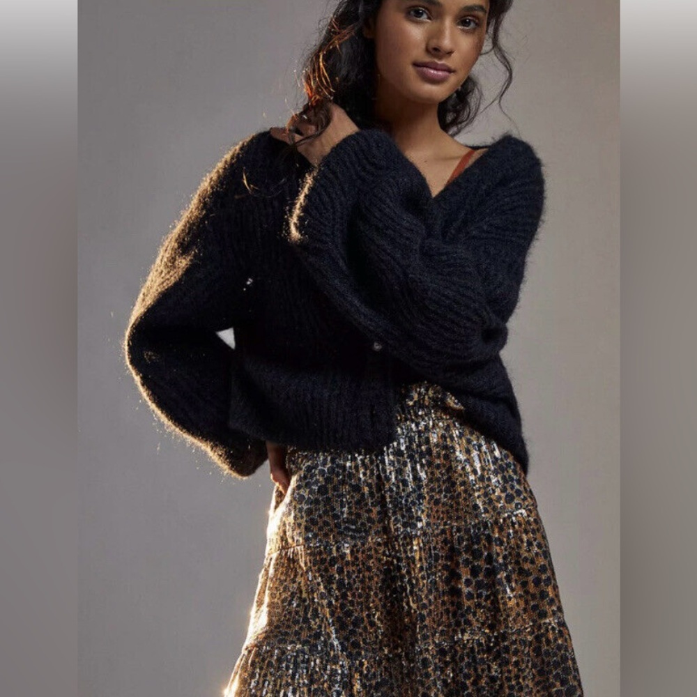 NWT ANTHROPOLOGY OPLILIA SEQUIN SKIRT